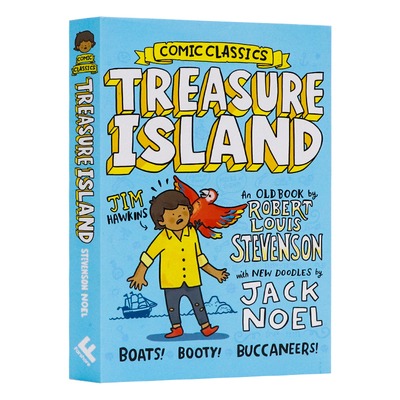 金银岛英文原版经典名著漫画