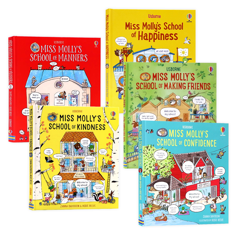 usborne出品莫莉小姐礼仪学校