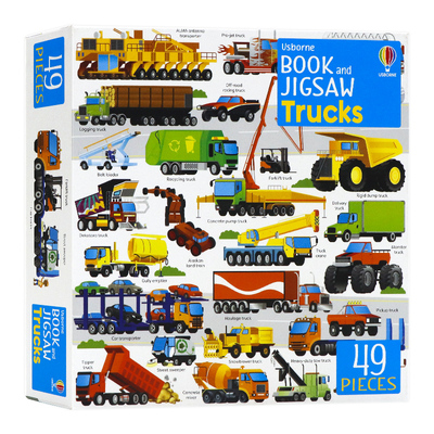 Usborne拼图游戏系列卡车