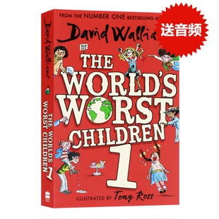 世界上最糟糕的孩子1 英文原版 The World's Worst Children 大卫威廉姆斯少年幽默小说 David Walliams 插画师托尼・罗斯