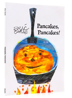 艾瑞卡尔 煎饼、煎饼! 英文原版 Pancakes, Pancakes 独立自主良好行为培养 亲子绘本 3-6岁 平装大开 Eric Carle  卡尔爷爷作品