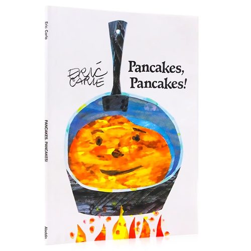 艾瑞卡尔 煎饼、煎饼! 英文原版 Pancakes, Pancakes 独立自主良好行为培养 亲子绘本 3-6岁 平装大开 Eric Carle  卡尔爷爷作品