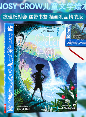 彼得潘 插图礼品版 英文原版绘本 Peter Pan  Illustrated Gift Edition Nosy Crow 经典系列 梦幻岛奇妙冒险英语读物 Caryl Hart