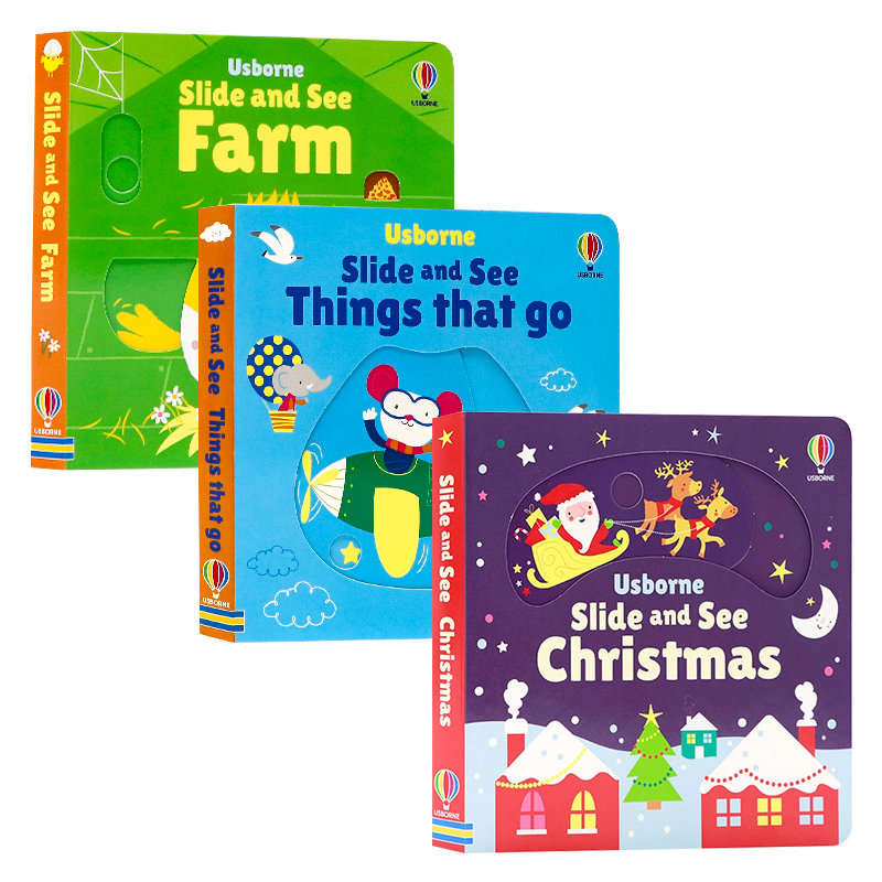 探索农场/交通工具/圣诞节英文