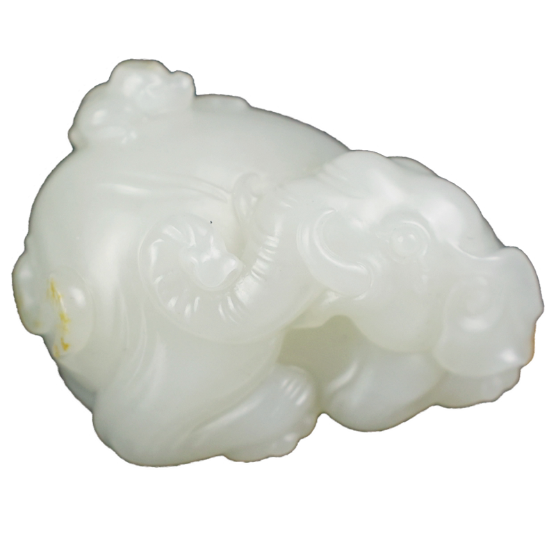 扬州玉器厂玉缘和田白玉籽