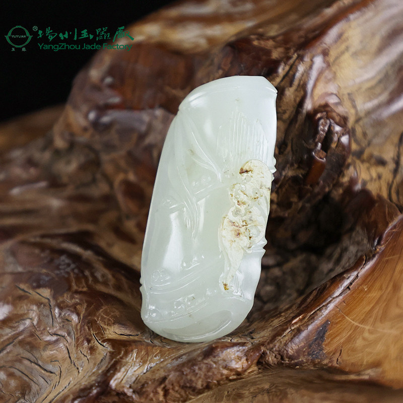 扬州玉器厂玉缘新疆白玉图片