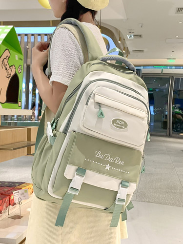 伊梵络减负书包女日系ins初中生