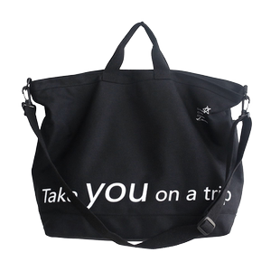 包包女大学生上课包大容量单肩包休闲帆布斜挎包男街头潮流百搭