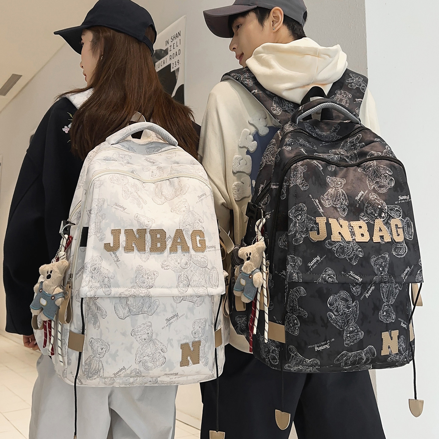 初中生书包男生大学生减负护脊大容量背包2026新款高中生双肩包女,箱包皮具/热销女包/男包,双肩背包,淘宝优惠券,粉丝福利购,淘宝优惠卷