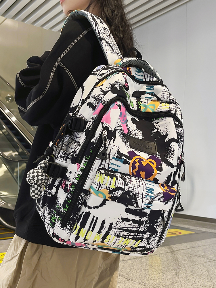 伊梵络2024新款双肩包男士ins