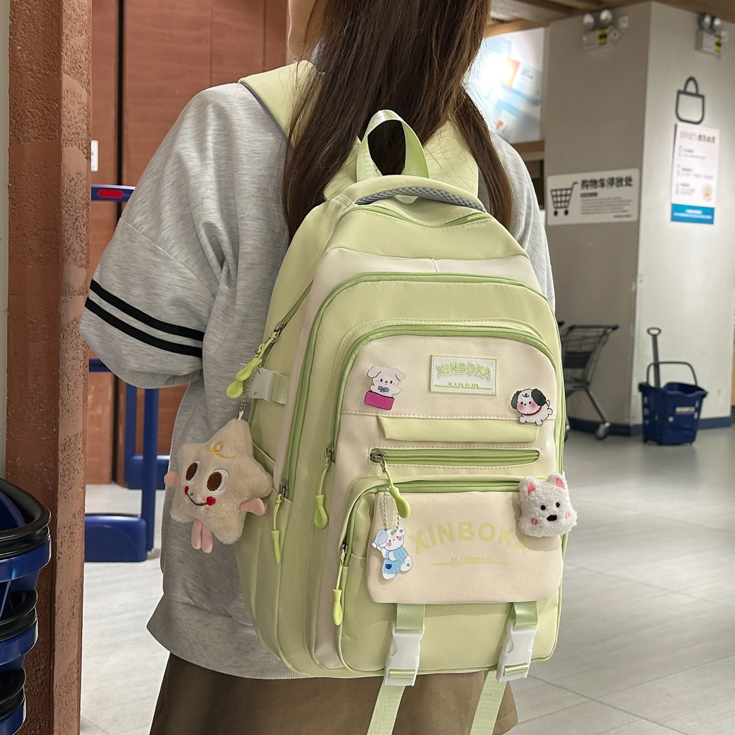 书包女生初中生女童小学生四至六年级高颜值女孩大容量背包双肩包,箱包皮具/热销女包/男包,双肩背包,淘宝优惠券,粉丝福利购,淘宝优惠卷