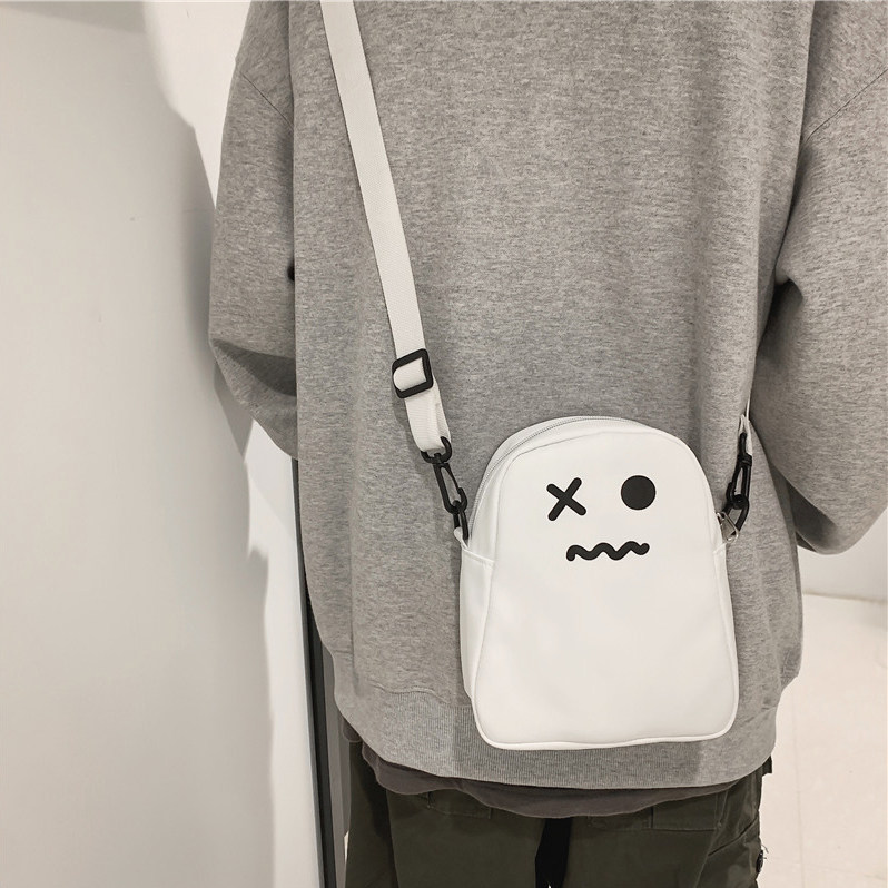 日系原创小众丑萌小包包女2022新款幽灵小鬼单肩斜挎包搞怪潮包男,箱包皮具/热销女包/男包,通用款女包,淘宝优惠券,粉丝福利购,淘宝优惠卷