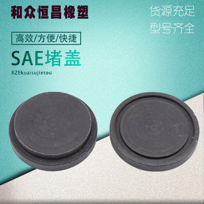 SAE法兰带槽堵盖法兰堵头