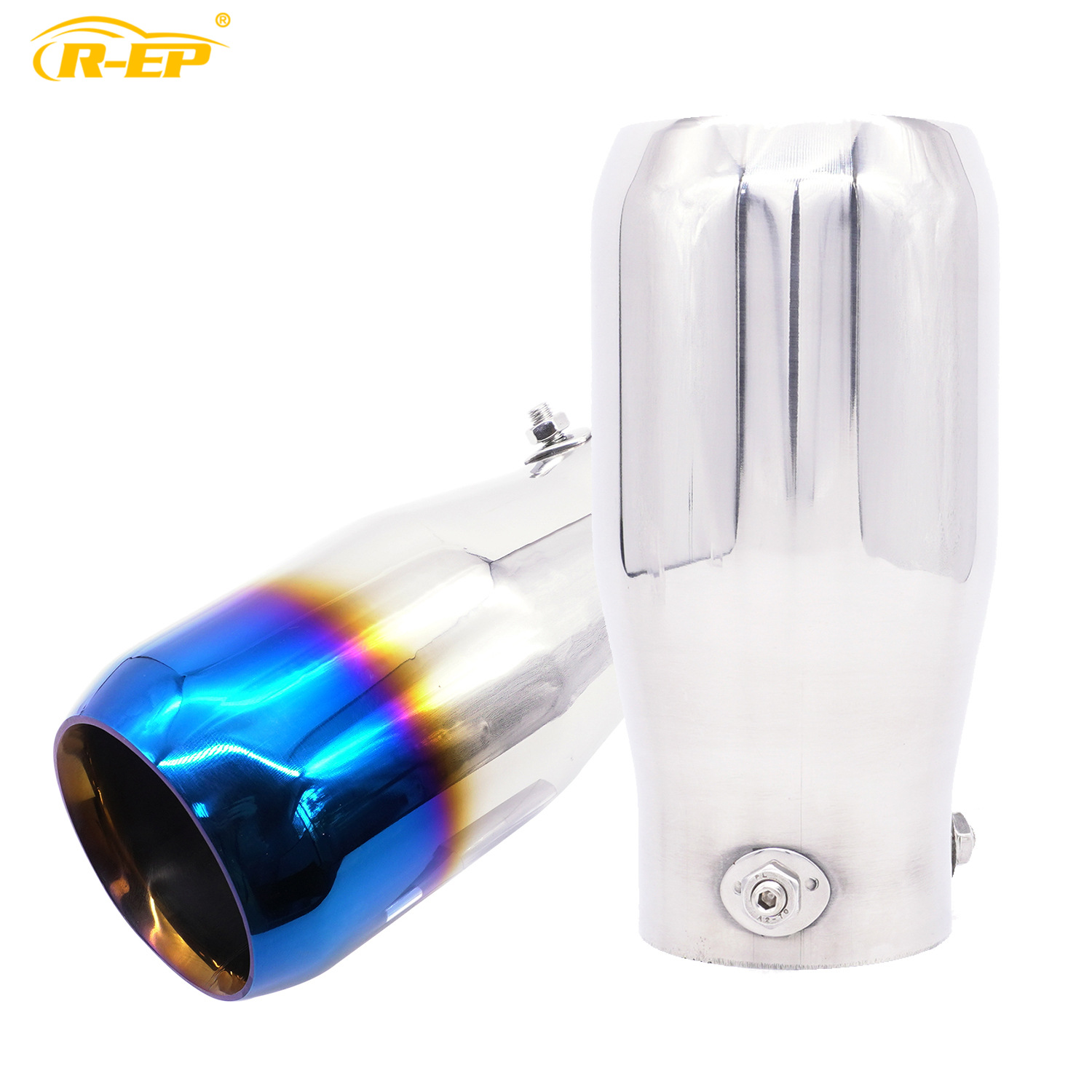 汽车不锈钢双层消声器76MM消音器
