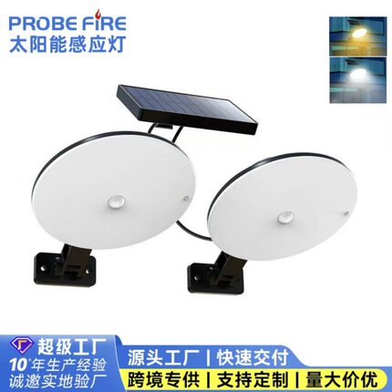新款太阳能庭院灯家用户外防水阳台走廊凉亭室外照明围墙车库吊灯