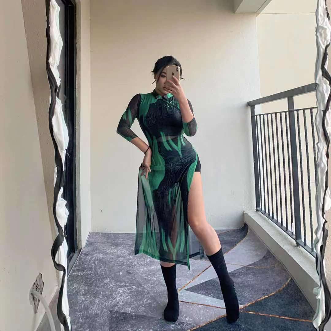 1996新国风跳舞开叉jazz扇子舞