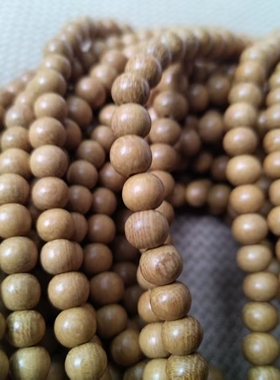 珠珠世界diy手工串珠散珠原木原色木珠木菠萝菠萝蜜木 圆珠