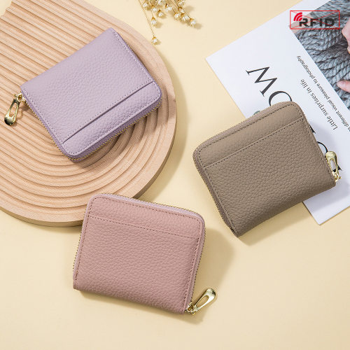 Multi-functional Wallet Women Coin Purse Card Holder RFID