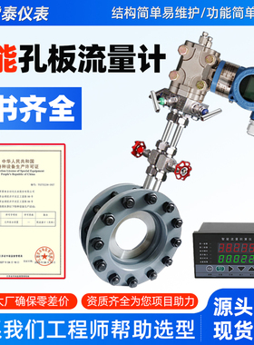 定制孔板流量计/阿牛巴/楔形/威力巴/喷嘴/文丘里/V锥/平衡/弯管