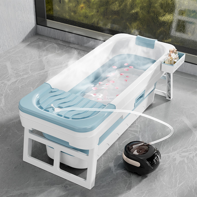 2026款泡澡桶大人可折叠家用浴桶成人全身汗蒸大号浴缸儿童洗澡盆
