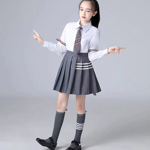 中小学生大合唱表演服装英伦风校服班服朗诵演出服儿童幼儿园园服