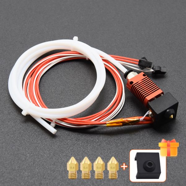 3D打印机配件Ender5 喷头套件24V40W带飞机头端子送MK8 0.4mm喷嘴