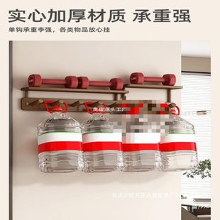 工厂玄关免打孔挂钩后家用壁挂排钩墙上创意挂衣架进门卧室入户门