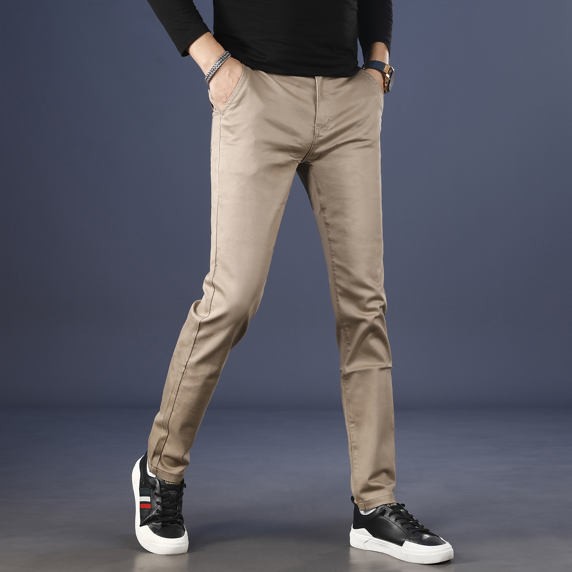 2025秋冬新款男士牛仔裤