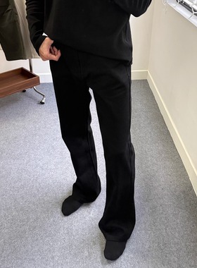 FOCABO美式黑色517微喇牛仔裤加长高个子牛仔裤【清仓特价】