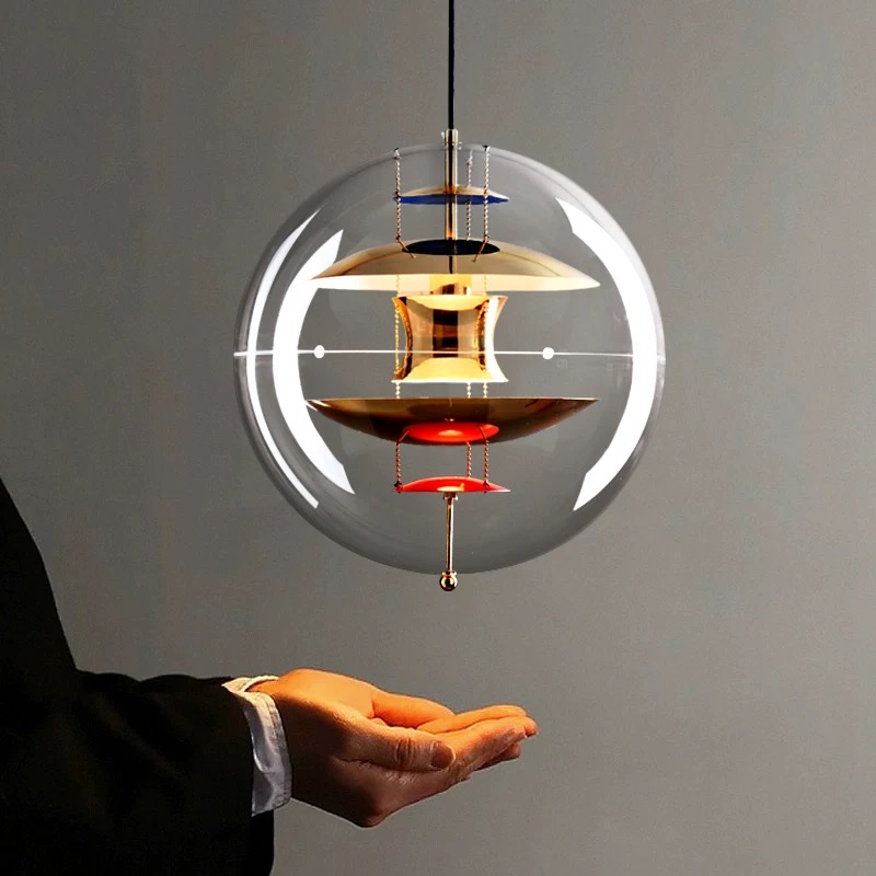 卧室氛围VP丹麦餐厅星球感灯吊灯Globe款软装新色设计师吊灯