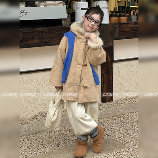 2025新款 Lemon 外套 加绒加厚 Studio女童冬装