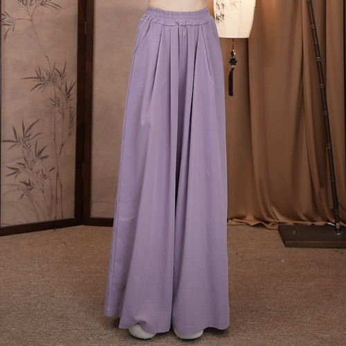 MuMu天丝棉现代舞大摆裤古典舞裤瑜伽裤