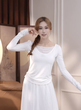 MuMu2026新款现代舞春款上衣休闲日常练功服现代舞中国舞古典舞