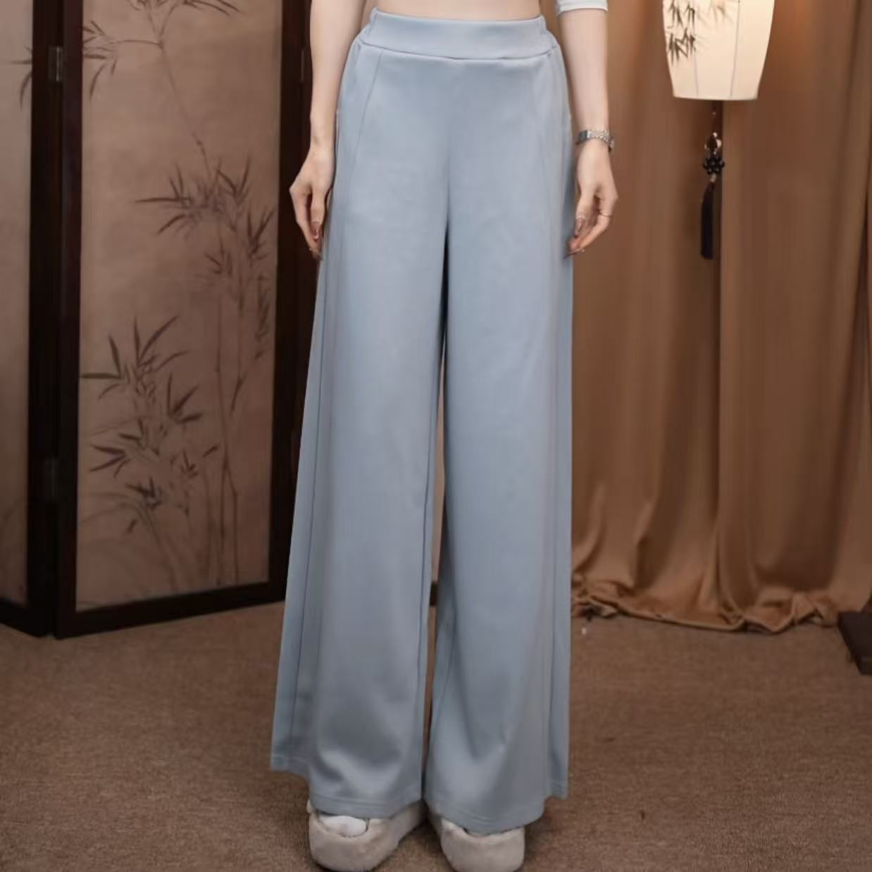 MuMu秋冬提臀裤厚款棉裤现代舞练功裤古典舞裤休闲裤