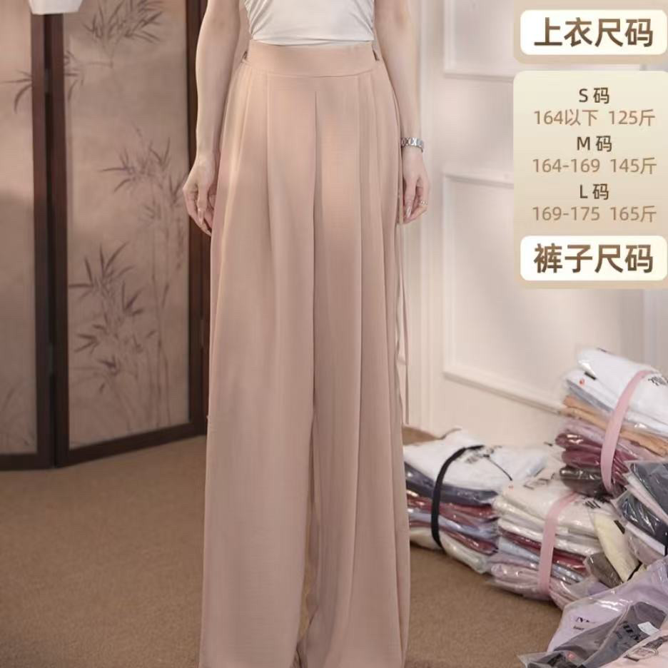 肌理棉麻飘带现代舞裤  瑜伽裤古典舞裤