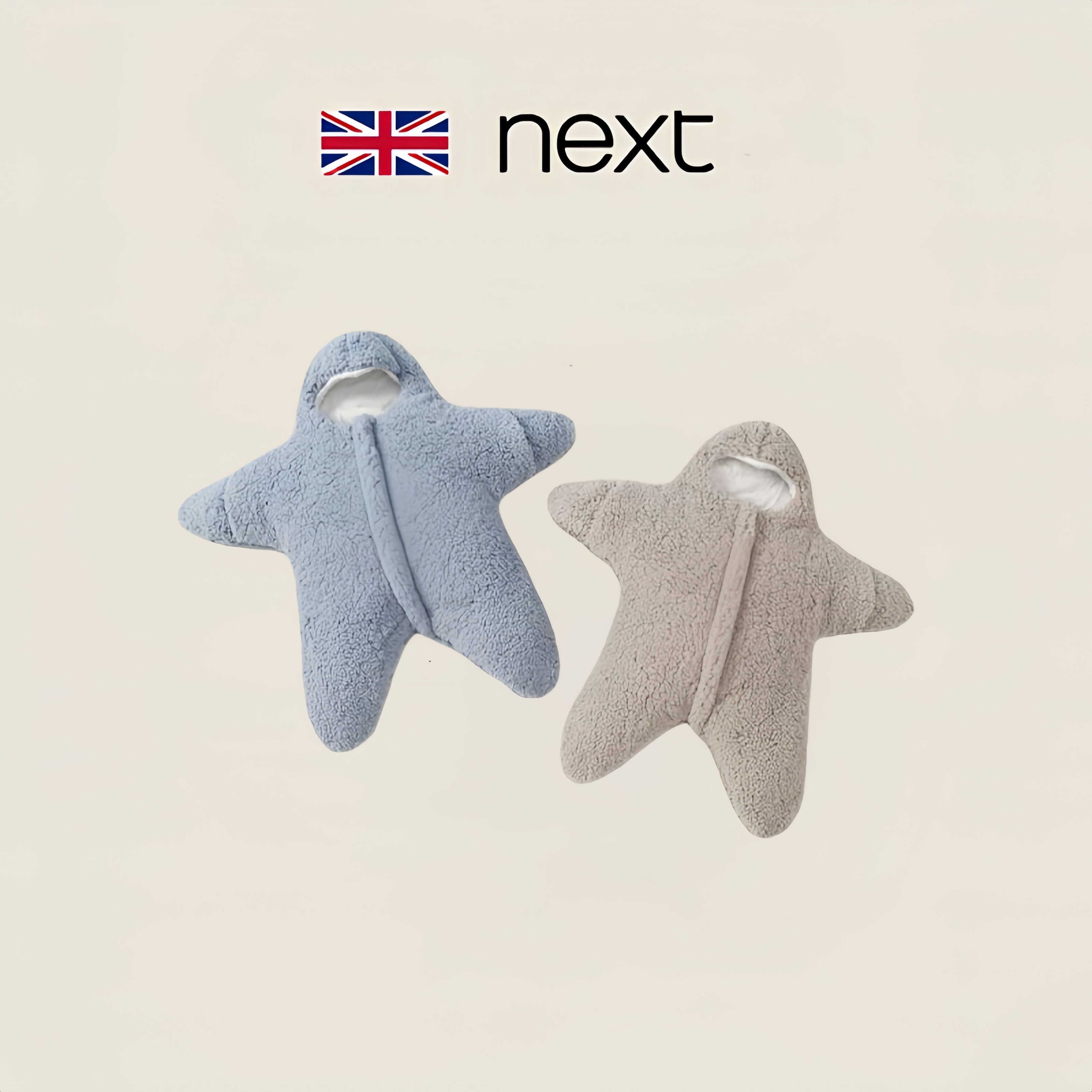 英国Next婴儿加厚羊羔绒连体衣