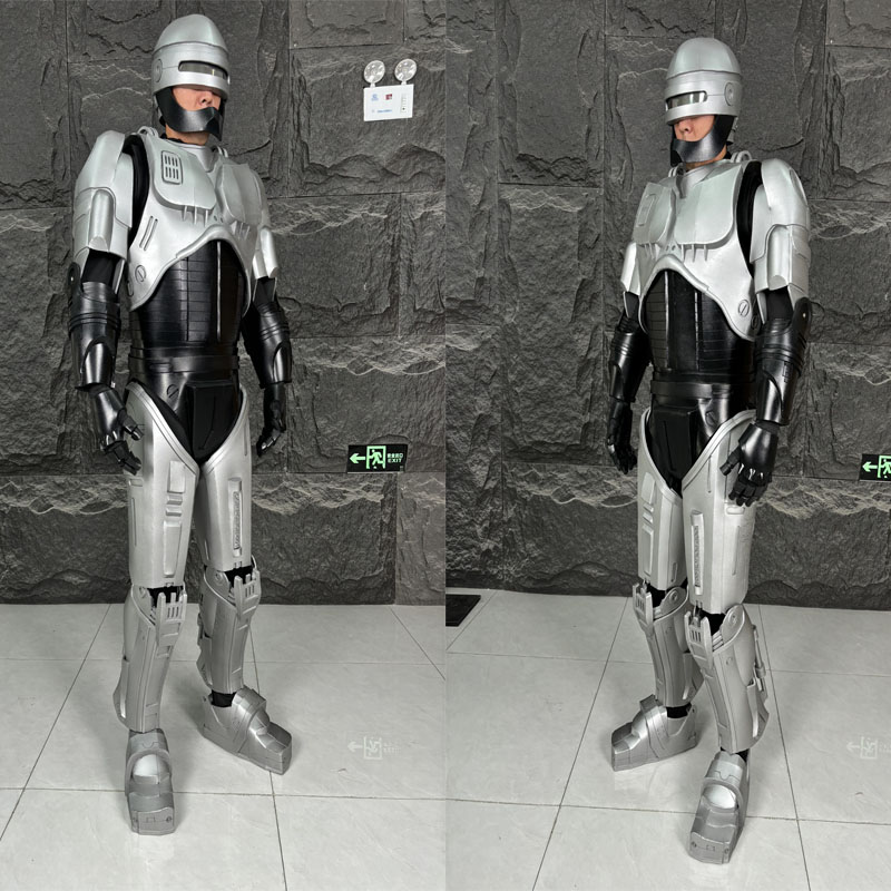 真人可穿戴机械战警墨菲机甲战士盔甲服装互动演出cosplay铠甲