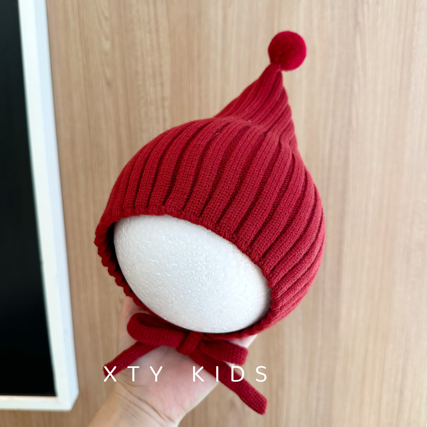 韩版婴儿帽子超萌奶嘴精灵护耳帽