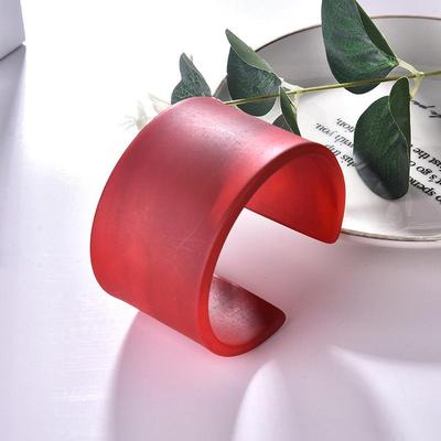 新款流行minimalist exaggeration 宽边花纹女brlet 手饰brlet 镯