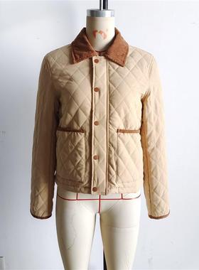 2025autumn and winternew风轻薄保暖comfortableversatile棉衣co