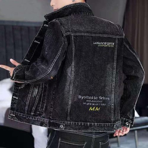 2026新款春秋牛仔外套男牛仔衣