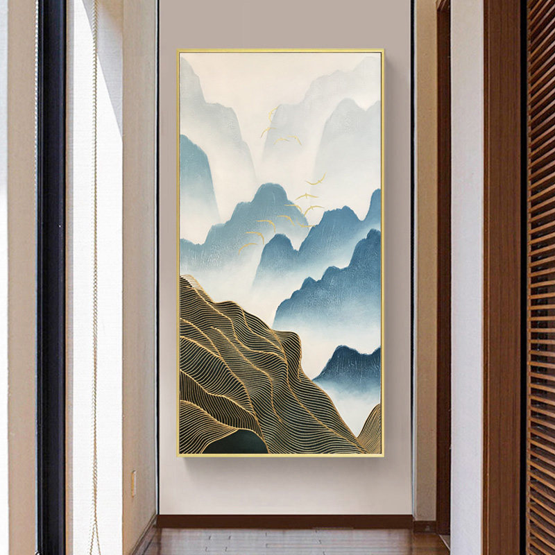 新中式装饰画玄关1111