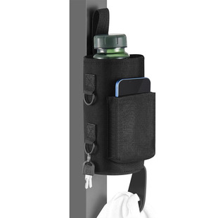 健身房磁吸水壶包跨境磁铁运动挎包水杯袋配件手机收纳水瓶便携包