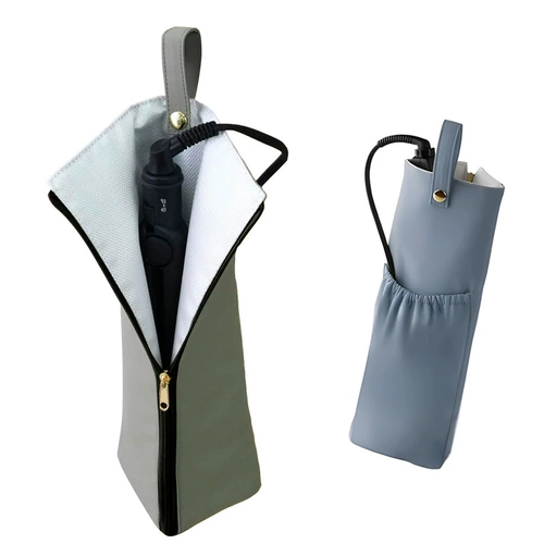 Новая взрывоопасная сумка для хранения щипцов для завивки в японском стиле, простая и модная огнестойкая и термостойкая подвесная сумка для хранения.