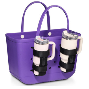 新品博格包Bogg Bag杯架兼容洞洞包沙滩包可调节水杯架水壶套收纳