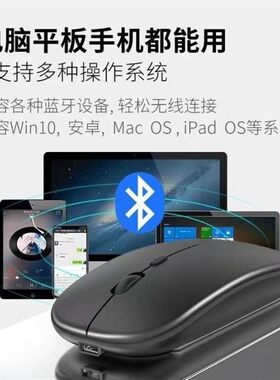 蓝牙鼠标便捷办公适用于苹果平板手机华为双模蓝牙静音2.4G无线鼠