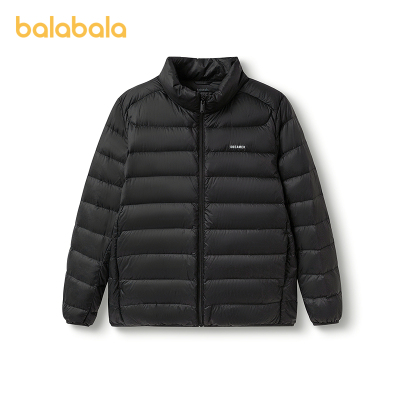 巴拉巴拉【商场同款】童装儿童轻薄羽绒服男女童2025新款冬季三防