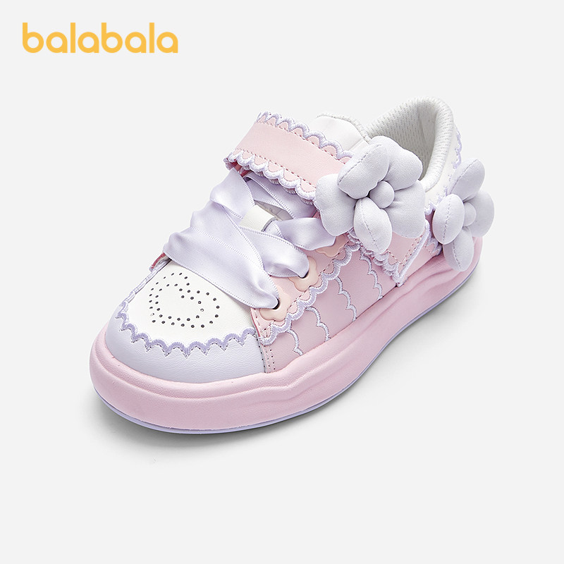 【susanfangIP商场同款】巴拉巴拉童鞋女童板鞋2025夏季新款鞋子,童鞋/婴儿鞋/亲子鞋,板鞋,淘宝优惠券,粉丝福利购,淘宝优惠卷