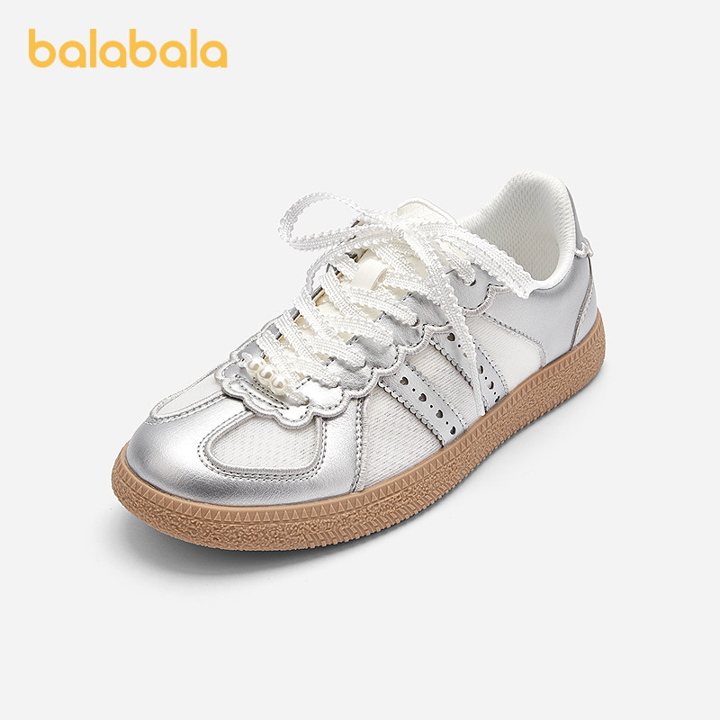 【商场同款】巴拉巴拉童鞋儿童板鞋女童德训鞋2025夏新款时髦撞色,童鞋/婴儿鞋/亲子鞋,板鞋,淘宝优惠券,粉丝福利购,淘宝优惠卷