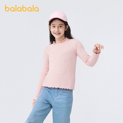 巴拉巴拉balaOne长袖t恤女童内衣